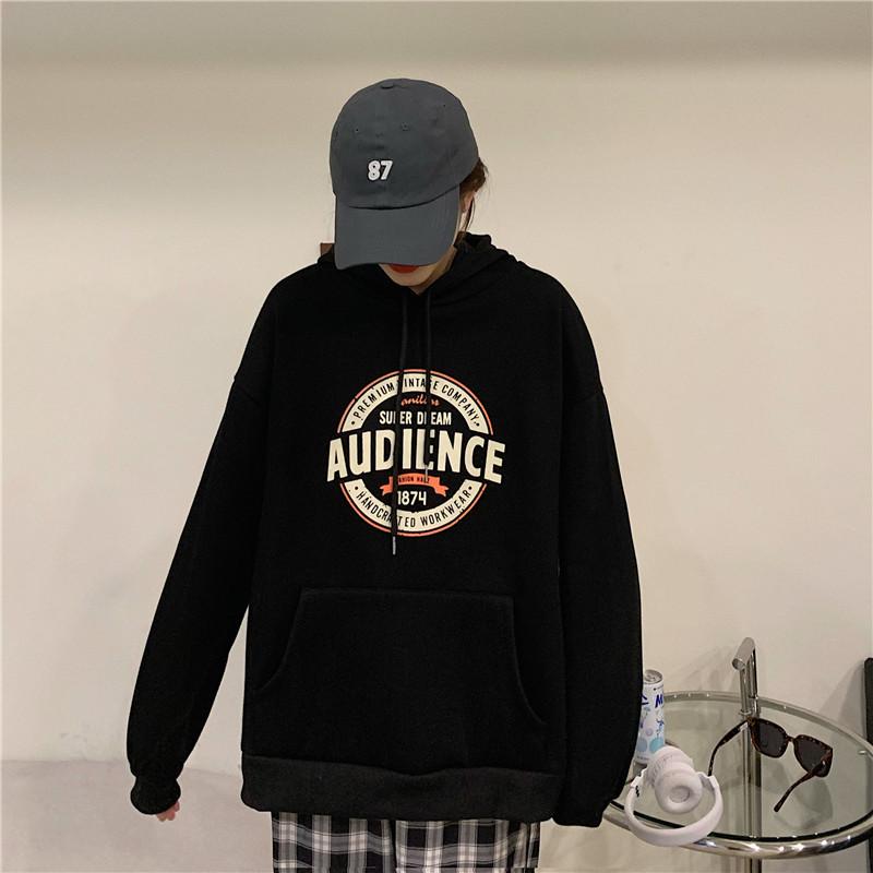 Женские свободные свитера с длинным рукавом и круглым вырезом, женские топы, однотонные толстовки