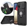 Защитный чехол для OPPO Reno 7/ 7Z/ 8Z/ 8/ 10/ 11 Pro 5G 4G с магнитным металлическим кольцом-держателем на 360°, выдвижной крышкой камеры и защитой от царапин на задней панели