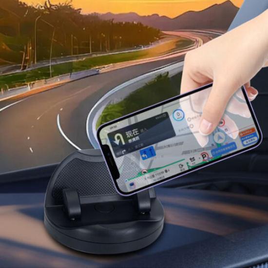 Black Mobile Phone Holder Car Interior Accessories Dashboard Stand Mount Holder