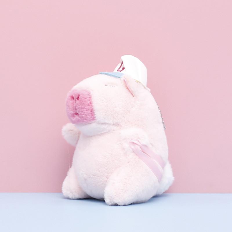 Брелок Капибара для Девочек Детский Рюкзак Декоративная Подвеска Подарок Плюшевая Игрушка