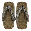 Сандалии Setta Radial Sole Crow Bamboo Cushion Thong Сделано в Японии Qinghai Wave L [Edoten]