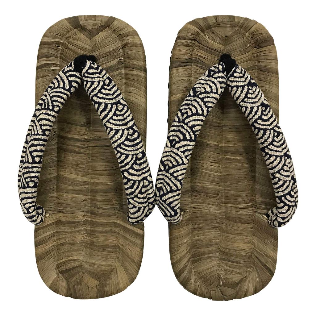 Сандалии Setta Radial Sole Crow Bamboo Cushion Thong Сделано в Японии Qinghai Wave L [Edoten]