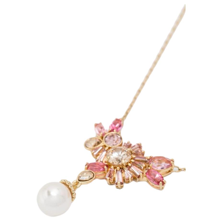 Swarovski Gema позолоченное хрустальное жемчужное ожерелье Женское ожерелье 5688490