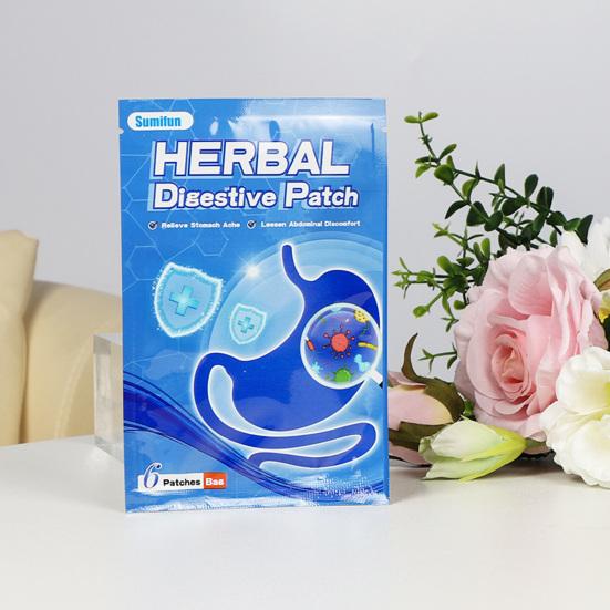 Здоровый пищеварительный пластырь для наружного применения, облегчение боли в животе, натуральный экстракт, травяной экстракт для взрослых, запор, пищеварение