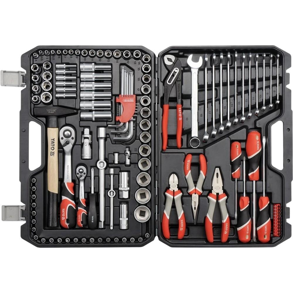 Yato Chrome Vanadium Steel Tool Set (Pack of 122)