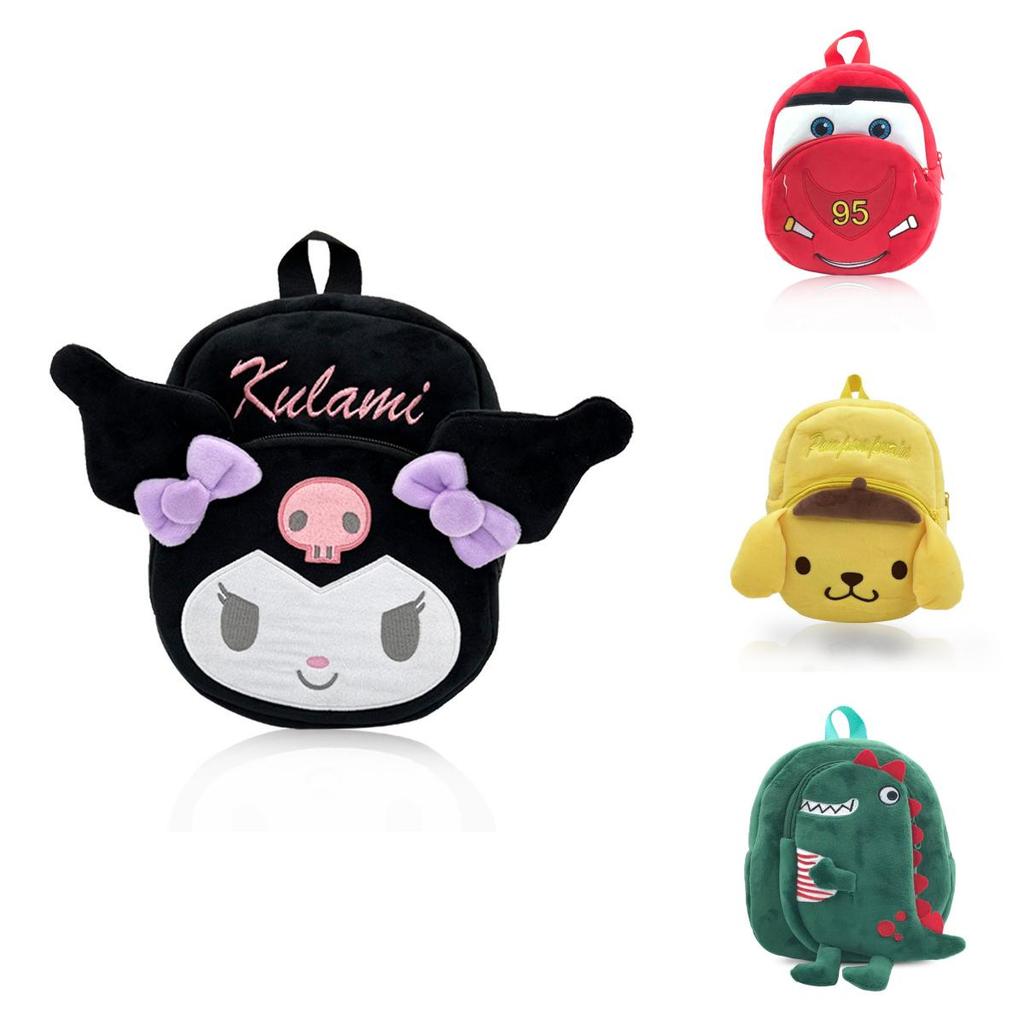 Adorable Plush Toddler Backpack Unisex Design Ideal For Kindergarten And Daily Use