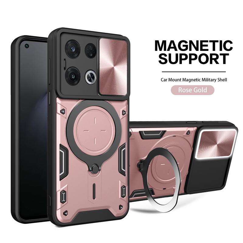 Для OPPO Reno 8 Pro чехол с магнитным кольцом-подставкой, защитный чехол Phoen для OPPO Reno8 Reno8 Pro + Plus, защитная задняя крышка для камеры