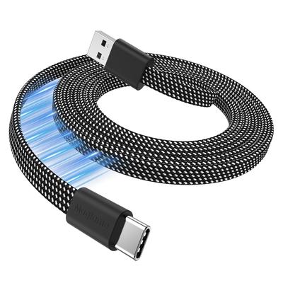 Magtame c быстрый usb кабель автоматический usb тип c спиральный atoc совместимый с Samsung USB-кабель, зарядка, тип c, намотка, плоский, стандарт QC3.0,