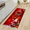 Christmas Kitchen Sand Carpet Doormat Long Floor Mat