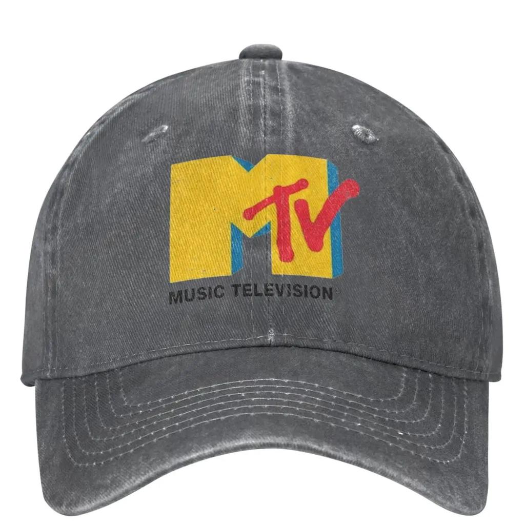 Кепка-бейсболка MTV Casual Летняя Музыкальное Телевидение Тракер Регулируемая Для активного отдыха Снэпбэк Кепка Унисекс Взрослый Y2k Кепки-бейсболки