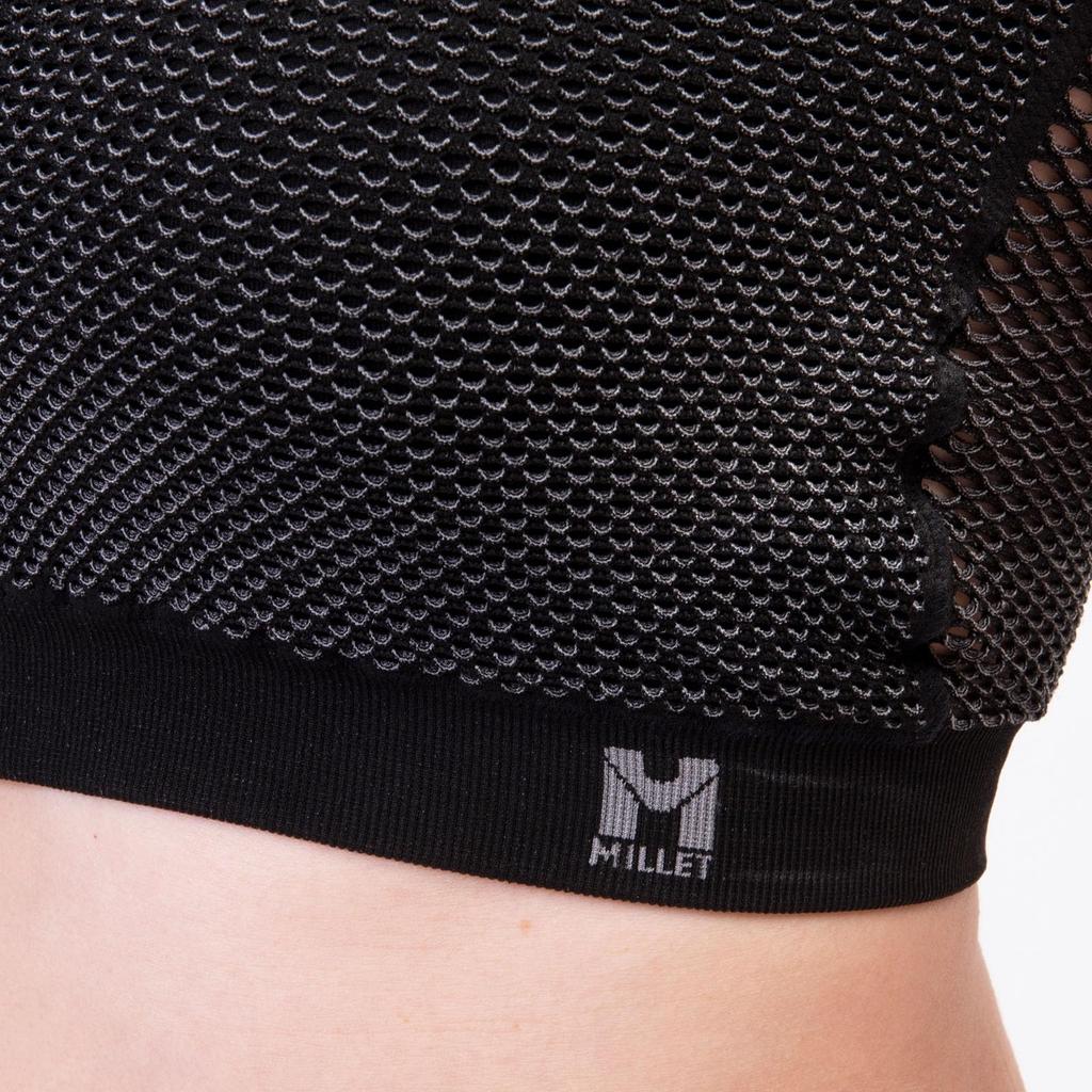 Millet Drynamic Mesh Size Походное нижнее белье Женский бюстгальтер, MIV02104, Черный-Noir (Новый логотип), М,