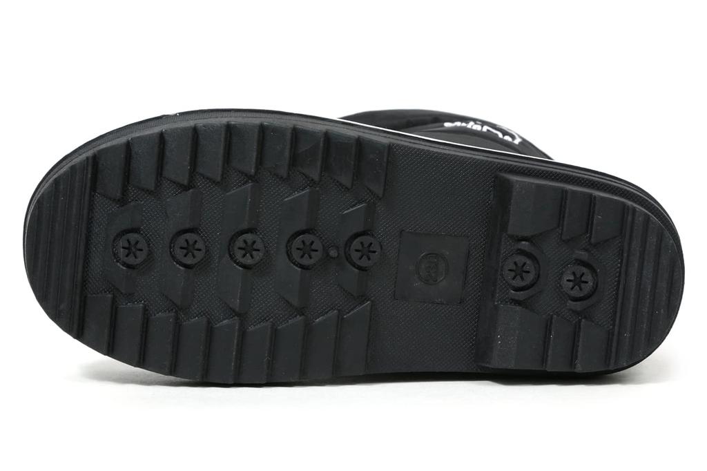 Женские зимние ботинки Mozu Bean Down, с внутренним мехом (boa), на молнии посередине, цвет черный, размер 25 см