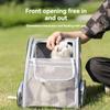 Сумка для кошек из дышащего холста, портативный рюкзак для путешествий на открытом воздухе, сумка для транспортировки кошек и щенков, переноска принадлежностей для домашних животных