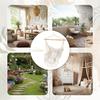 Campela Fauteuil Suspendu De Style Bohème,avec Coussin Et Sac De Transport, Beige, Pour Salon, D'enfant, Balcon, Terrasse, Jardin