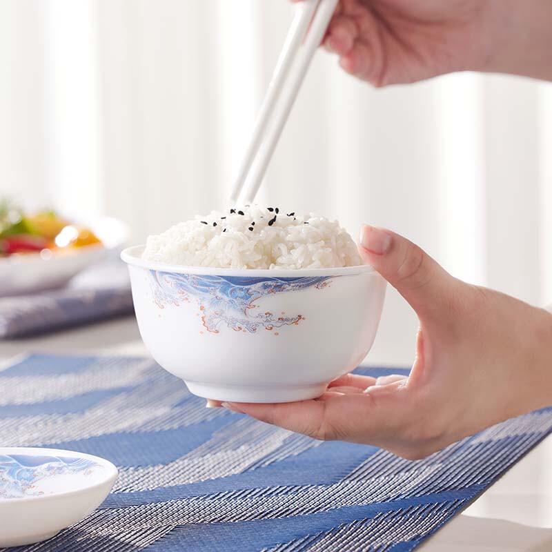 Corelle White Jade Lanying 16-Piece Dinnerware Set