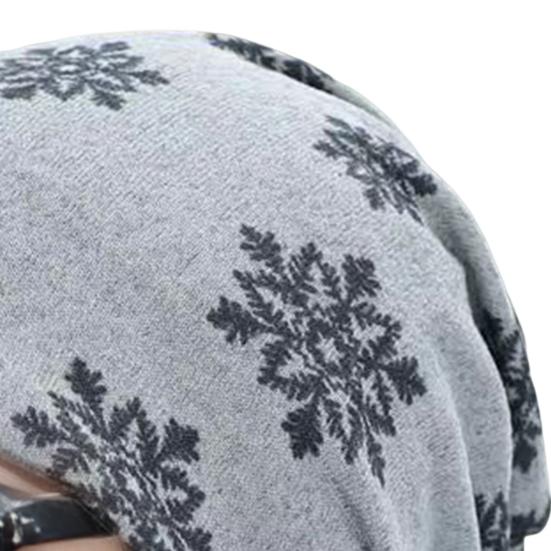 Women Thermal Hat Cycling Neck Warmer Lightweight Colorful Printing Headband High Elasticity