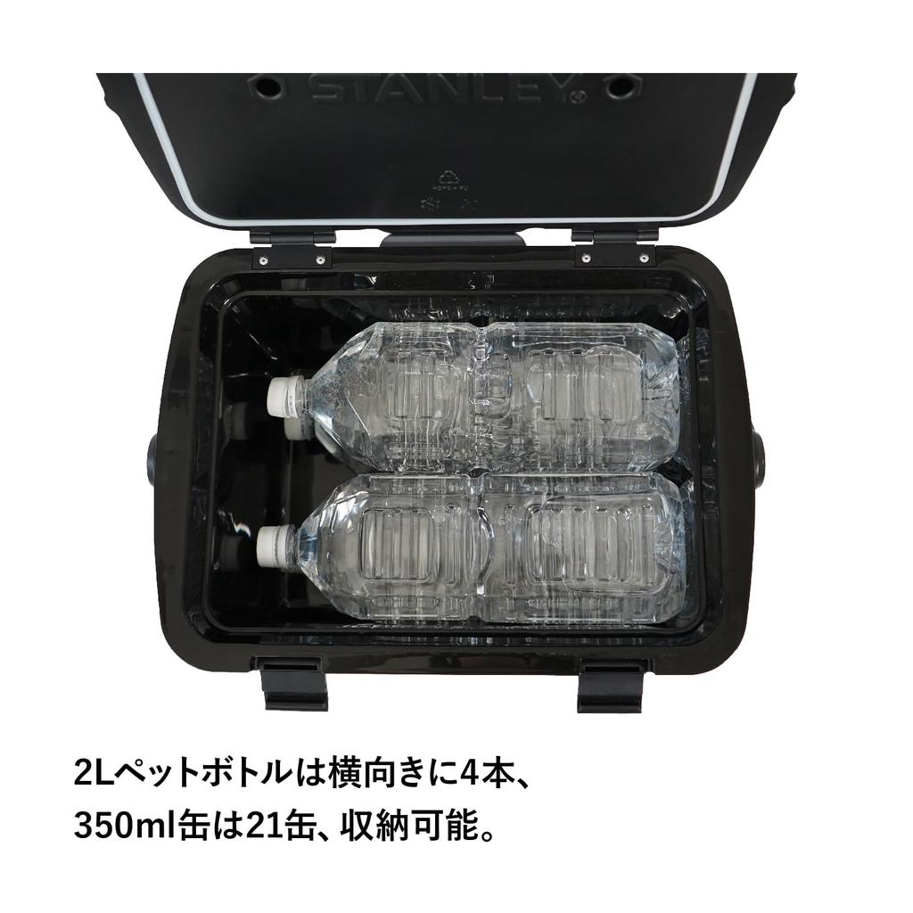 STANLEY Охладитель-коробка с углем, долговременное сохранение холода, прочный, для отдыха на природе, кемпинга, рыбалки, отдыха, гарантия, японский, 15,1 л (Подлинный продукт)