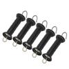 5Pcs Electric Fence Handle Insulated Gate Grip Bar with Metal Hook for Farm Pasture