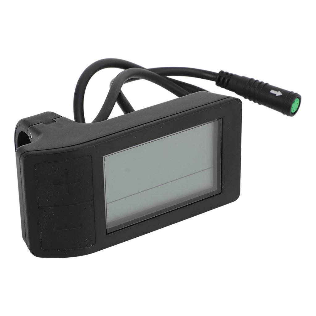 Электрический велосипед ЖК-дисплей счетчик водонепроницаемый 5-контактный разъем велосипедный счетчик преобразования для Bafang