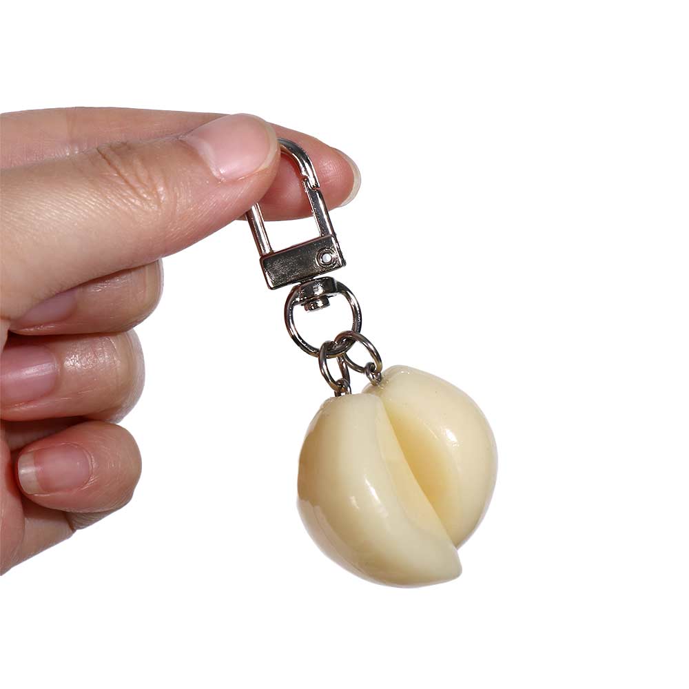 Студенческие украшения Подвеска в виде сумки с овощами Чеснок Брелок Подвеска в виде чеснока Брелок в виде еды Брелок в виде чеснока