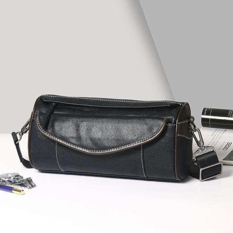 Мужская сумка Crossbody Bag Senior Sense of Large Capacity Versatile Commuter Bag Niche Leisure Fashion Men's Shoulder Bag