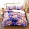 Game Genshin Impact Kamisato Ayaka Bedding Set Duvet Cover Bed Set Quilt Cover Pillowcase Comforter King Queen Size Boys Adult