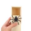 1pc Quality Prank Wooden Scare Box Trick Spider Funny Crafts Scare Box Wooden Hidden Box Fun Game Prank Trick Friends Miniatures