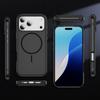 For iPhone 17 Pro Max Case Compatible with MagSafe 2.8mm PC+2.2mm TPU Shockproof Hybrid Phone Cover