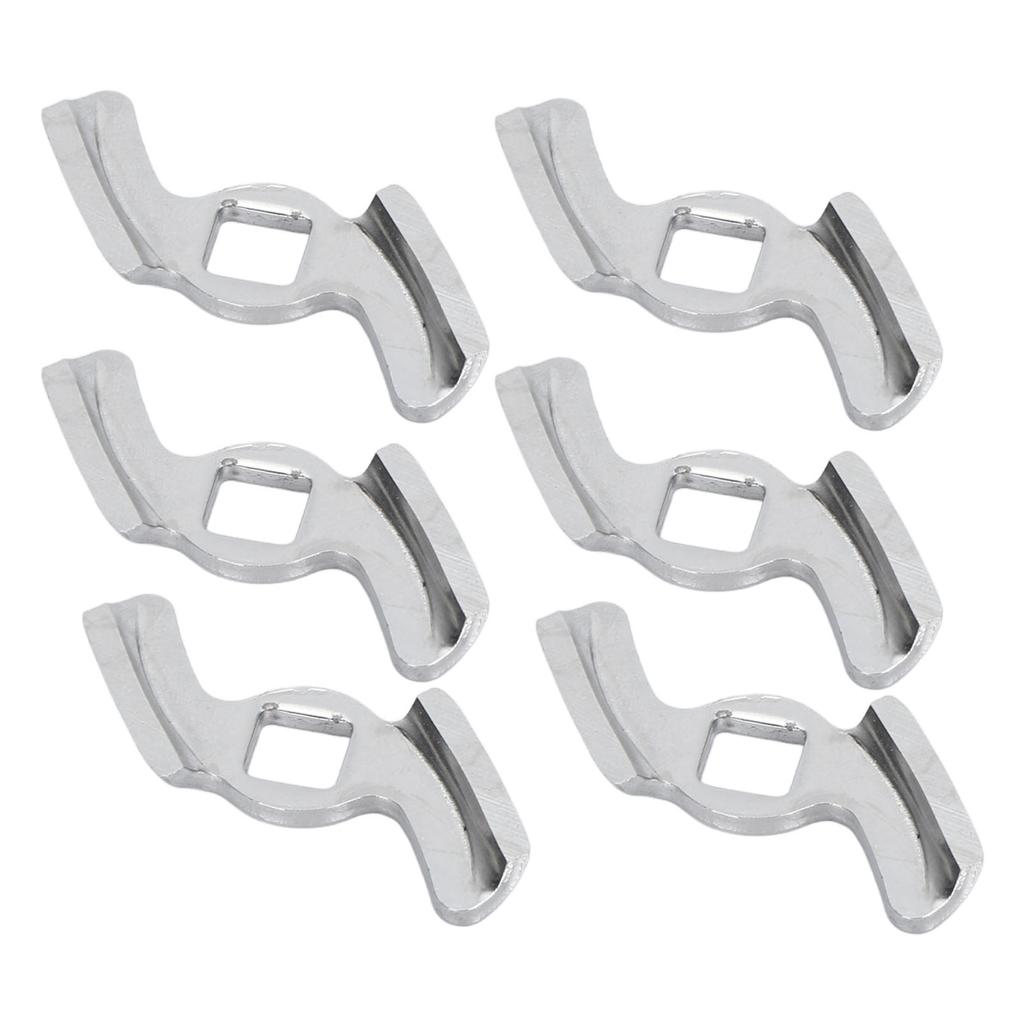 6PCS Meat Grinder Blade Stainless Steel Food Grinding Cutter Metal Food Grinder Attachment for