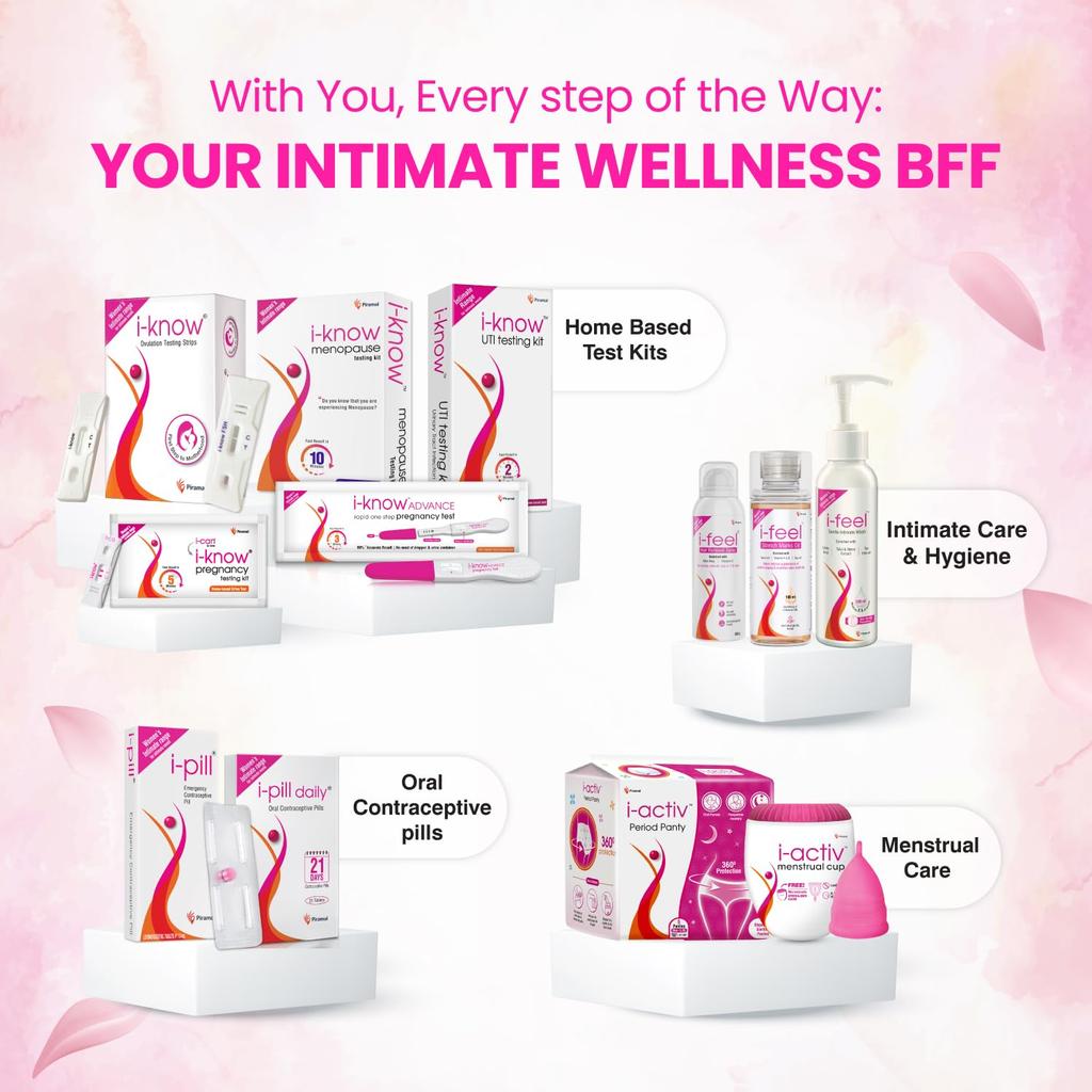 I Know Pregnancy Test Kit Pack of 3 99% Accurate 5 Min Home Urine HCG Hormone Detection