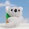 Adorable Plush Koala Keychain Soft Toy For Bags And Backpacks Cute Decoration