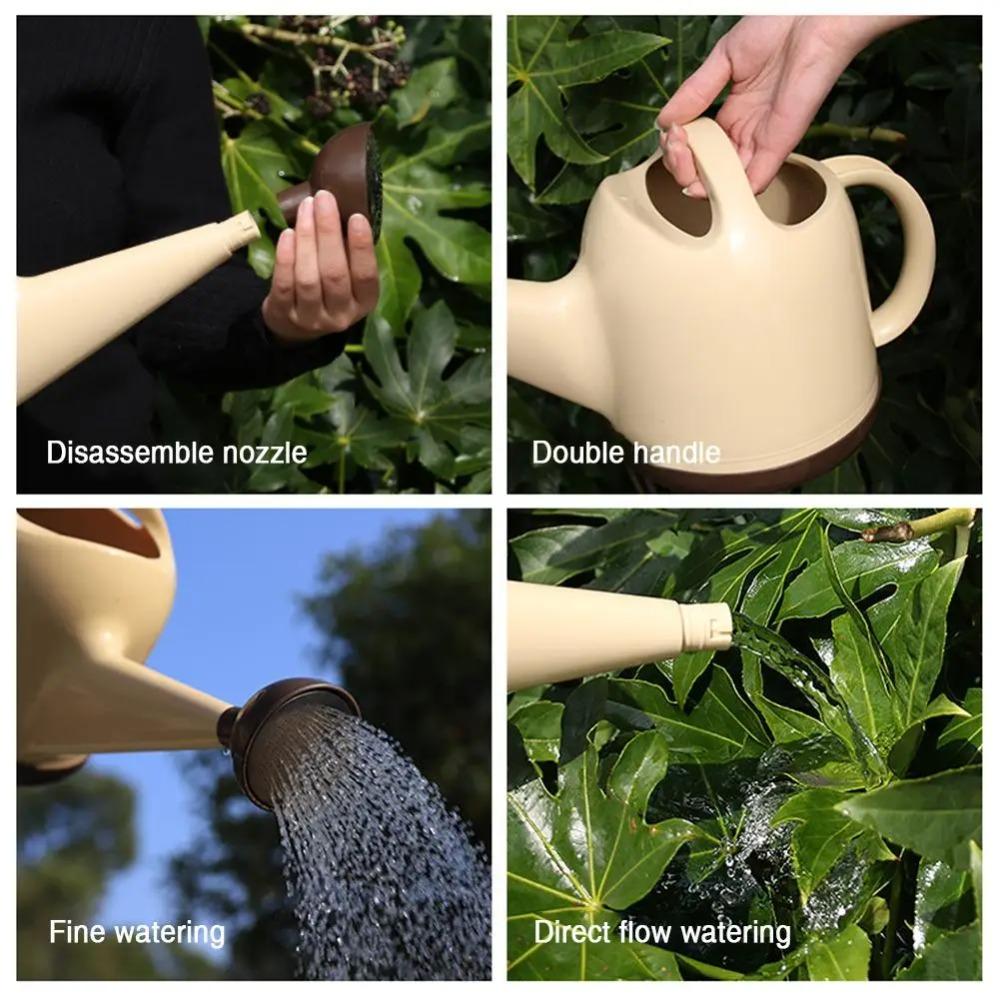 Лейка с длинным носиком, утолщенная лейка с длинным носиком, дождеватель 4 л, лейка для полива, дом