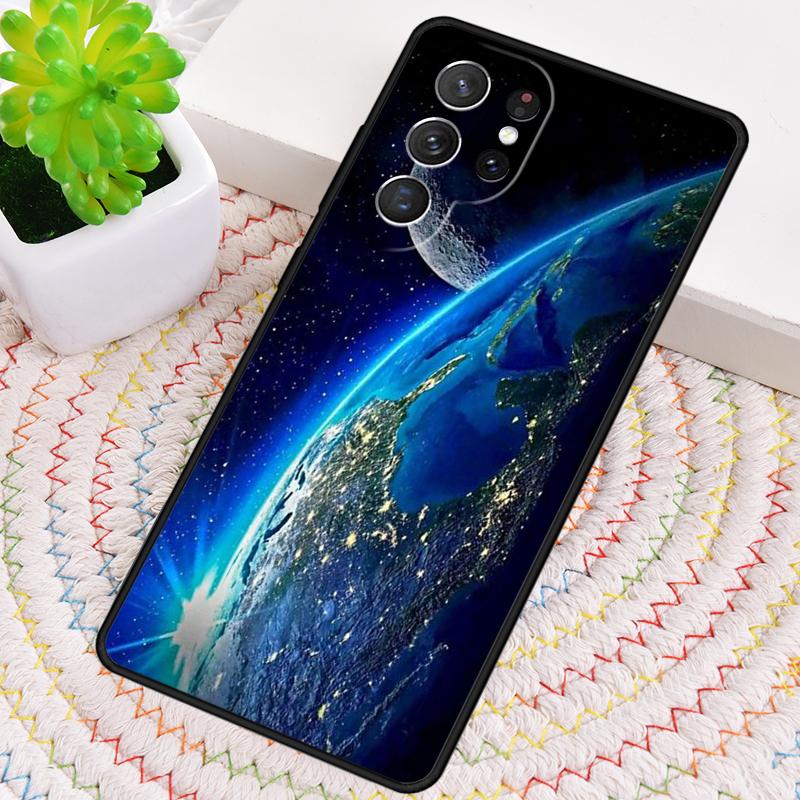 Чехол для телефона Земля Луна Солнце Планета для Samsung Galaxy note 10 pro S26 Ultra S23 S24 FE S25 S21 S22 PLUS ударопрочный