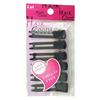 Kai Brand Hair Goods Double Pin 6p Black Ha3013