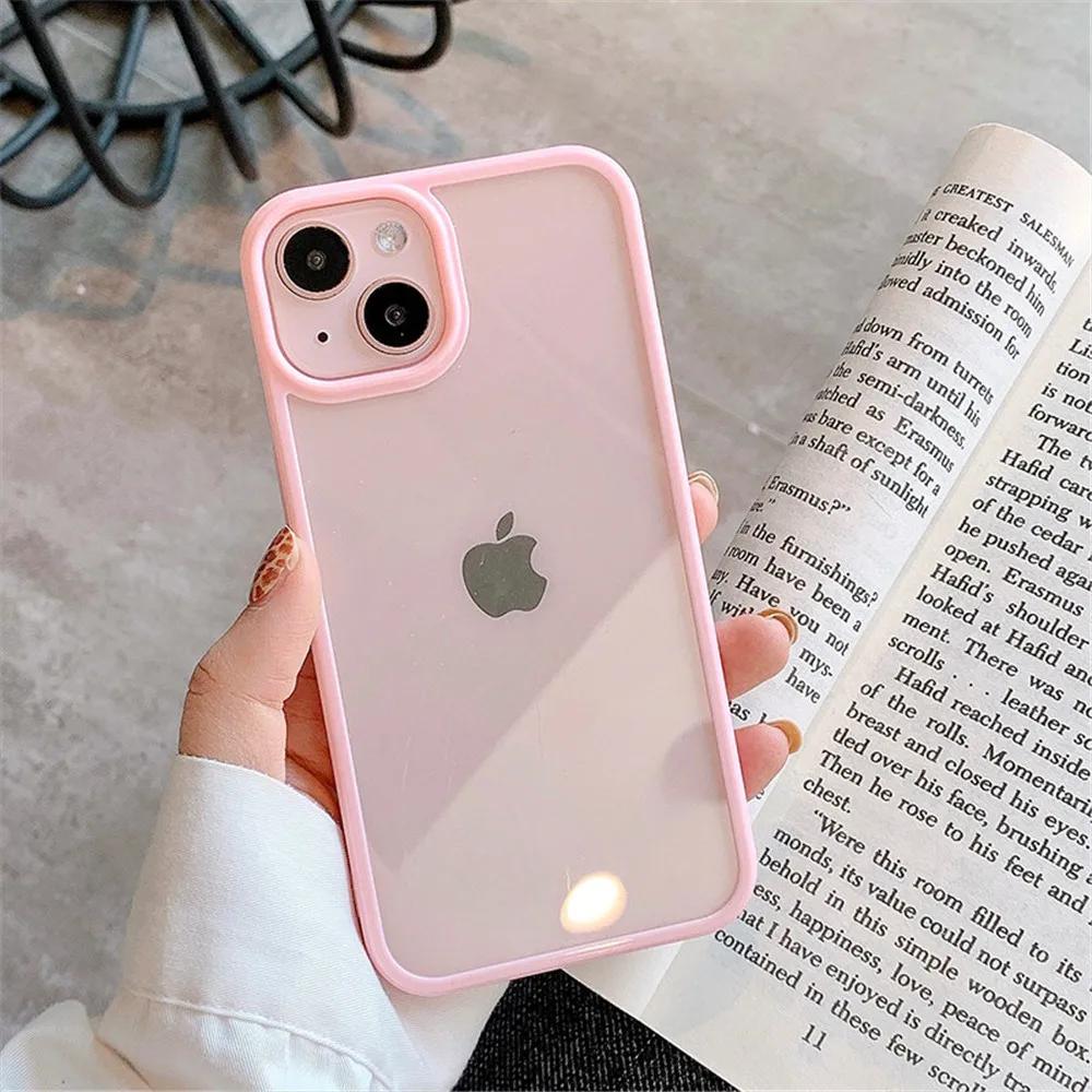 Продвинутый противоударный защитный чехол для телефона Для iPhone 15 14 11 12 13 Pro Max X XS XR 8 7 Plus Прозрачная защитная задняя крышка