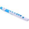NUVO TooT Plastic Wind Instrument with Silicone Keys, White/Blue, N430TWBL, Includes Case