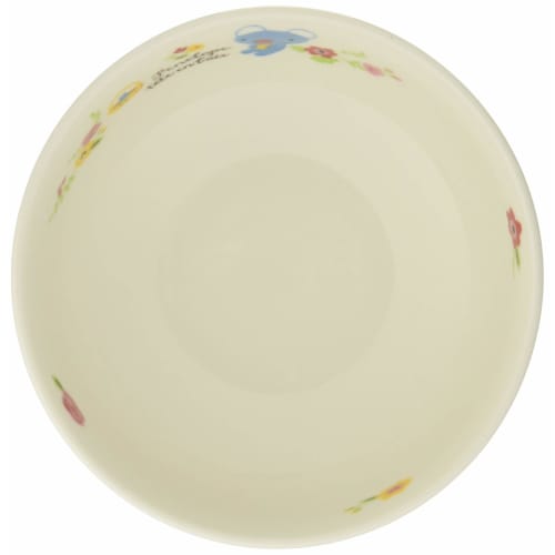 Careless Penelope" Flower Ramen Bowl, 14.5cm Diameter, White, 788145