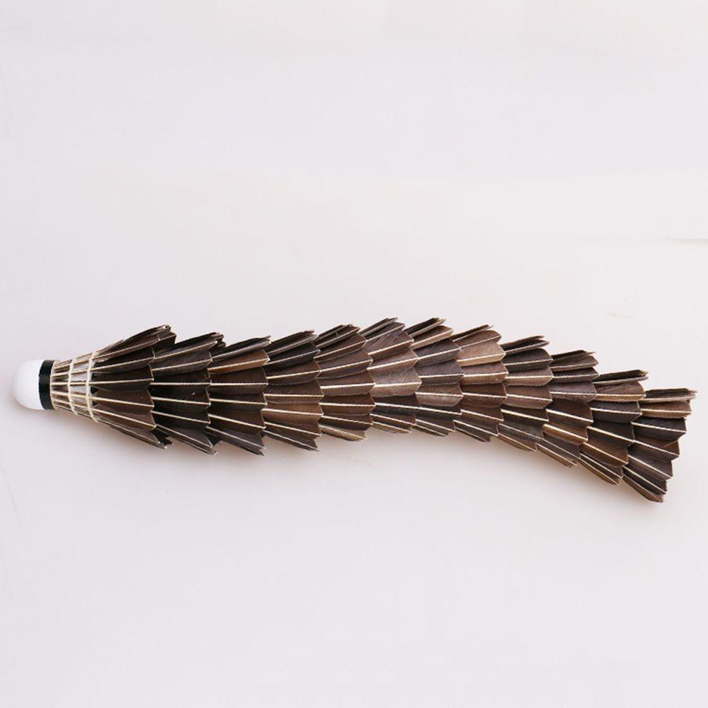 3/6/12Pcs Household Sport Stable Durable Professional Black Goose Feather Badminton Shuttlecock