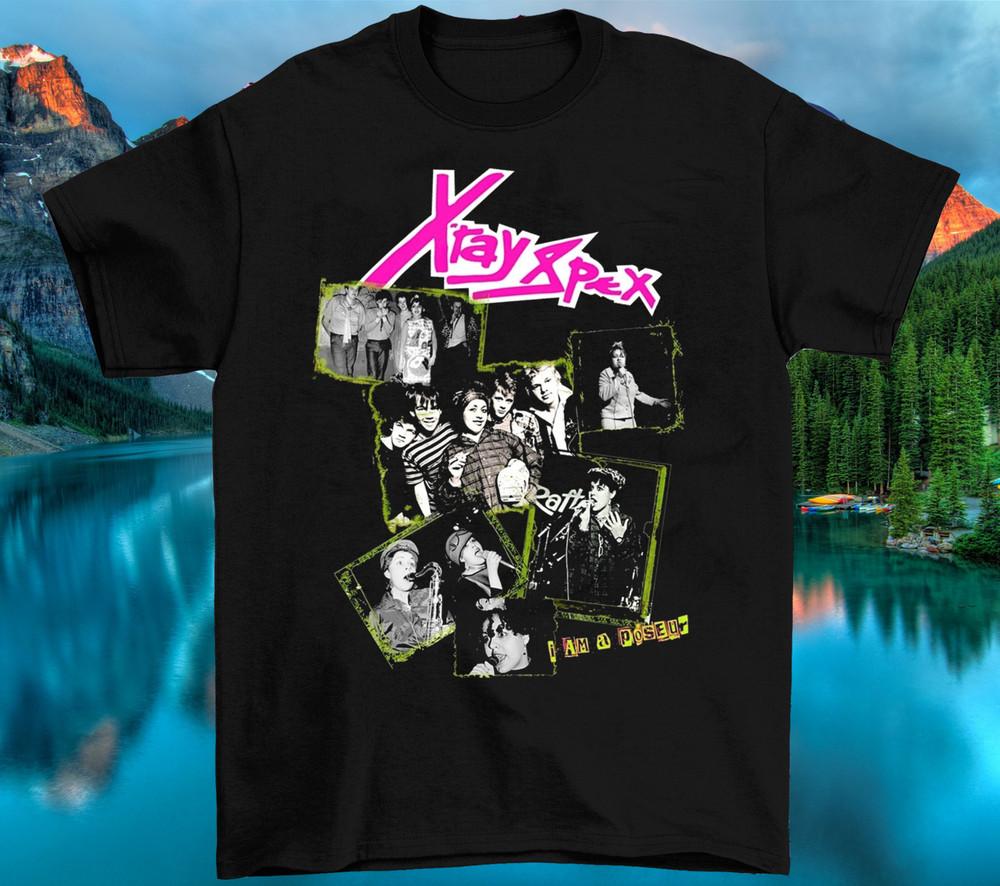 New XRay Spex Band Short Sleeve Cotton Black S-5XL Unisex Shirt
