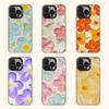 Масляная живопись цветы Чехол для iPhone 11 12 13 14 15 16 17 Pro Max XS X XR Чехол
