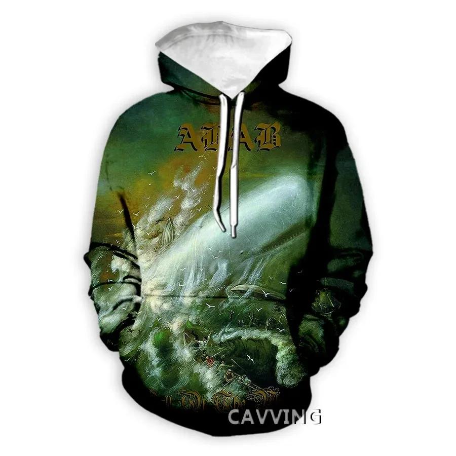 New Fashion AHAB Band 3D Printed Clothes Streetwear Men/women Hoodies Sweatshirt Fashion Hoody Hooded Pullover Tops