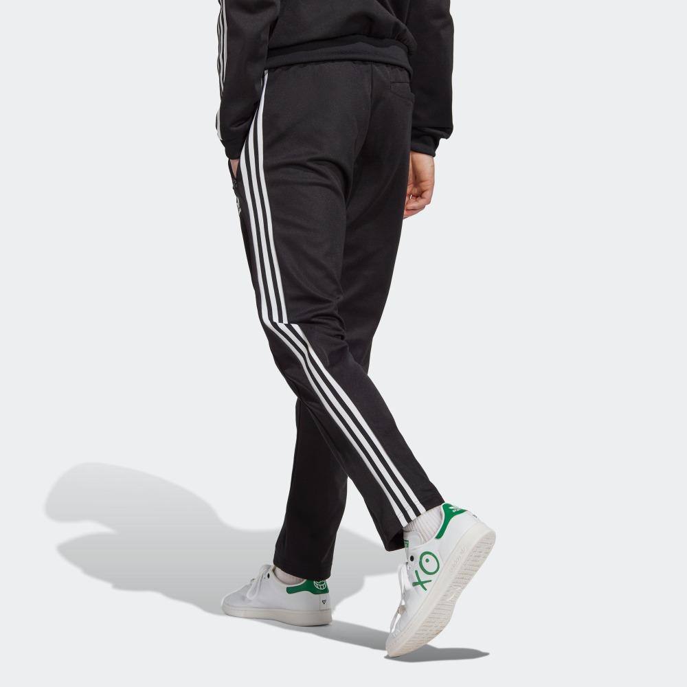 adidas Полоски по бокам, прямые повседневные спортивные брюки, мужские, черные IA4788