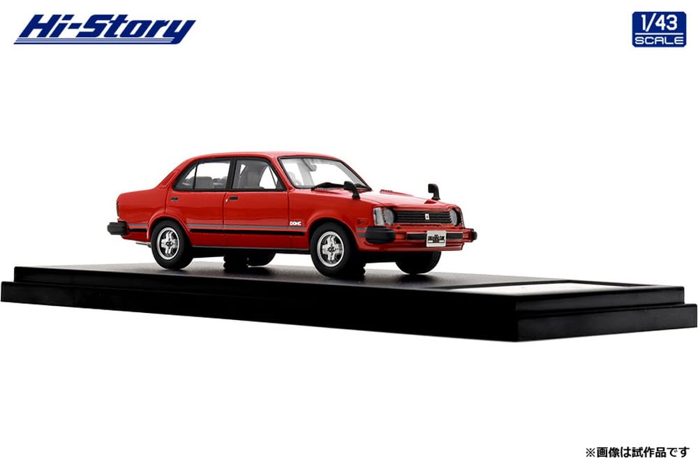 Inter Allied Hi Story ISUZU GEMINI Sedan Red Finished Product HS472RE 1/43 ZZ/T (1981)