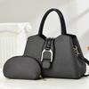 Two-piece Set, Mother and Child Bag 2025 New Temperament Handbag, Fashionable Simple Texture Shoulder Bag
