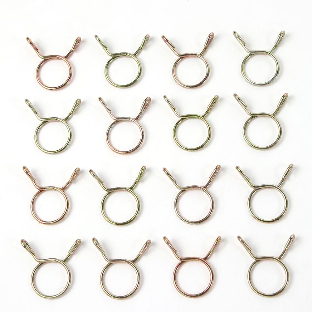 Zinc Plated M5-M14 Air Tubing Water Pipe Tubing Spring Clamps Fuel Line Hose Clips Hose Clamp