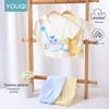 Youqi Летний легкий комплект из штанов с коротким рукавом для малыша