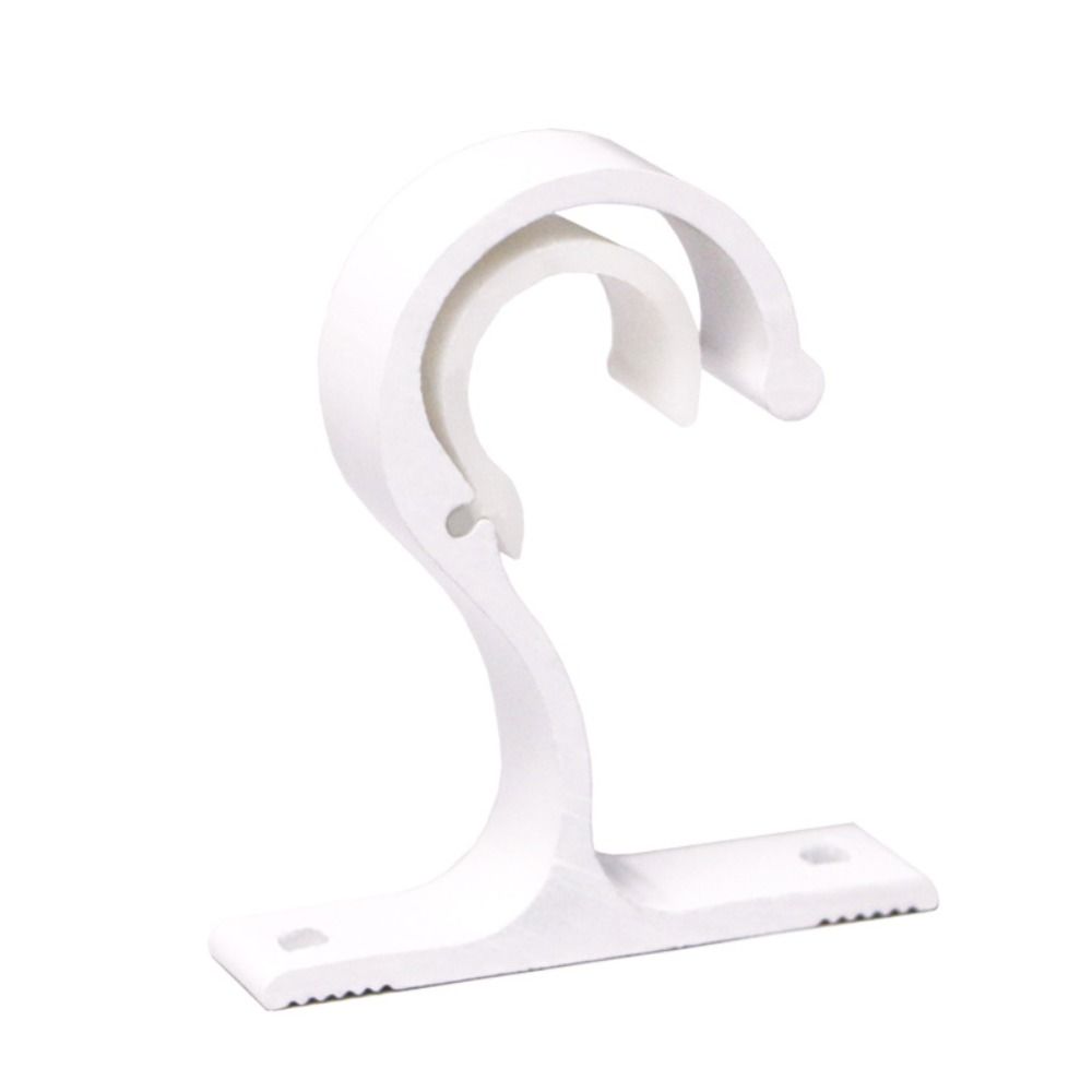Practical DIY Durable Thicken Curtain Bracket Drapery Rod Holder Curtain Rod Holder Support Rack