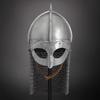 Viking Norman Helmet Handmade Medieval Armor Replica for LARP, Cosplay, Renaissance Fair Collectors Norse Warrior Helm