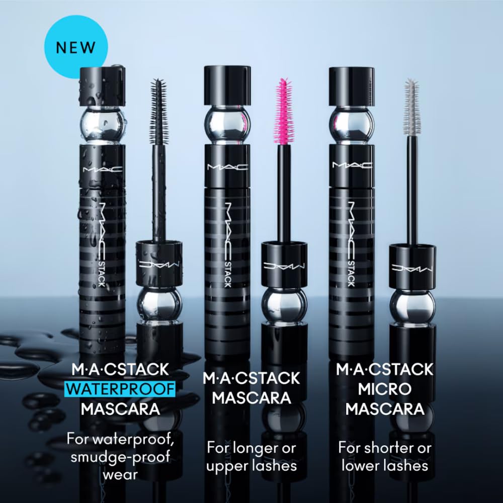 Тушь для ресниц M·A·C Stack Водостойкая #Black Stack 12 мл [Параллельный импорт]