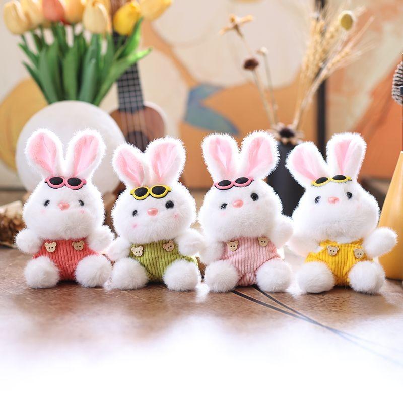 Plush Bunny Keychain With Super Soft Short Pile For Kids And Gift Gifts